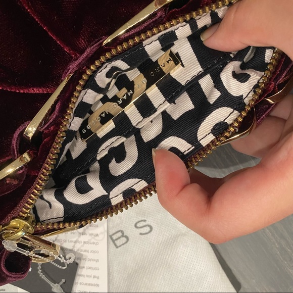 NWT Marc by Marc Jacobs Velvet Clutch - Picture 3 of 7